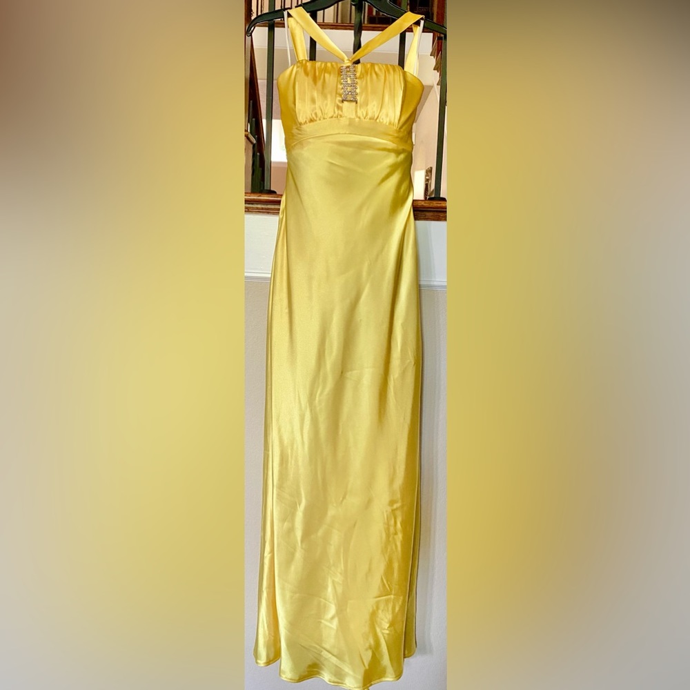 Jessica McClintock Satin Dress